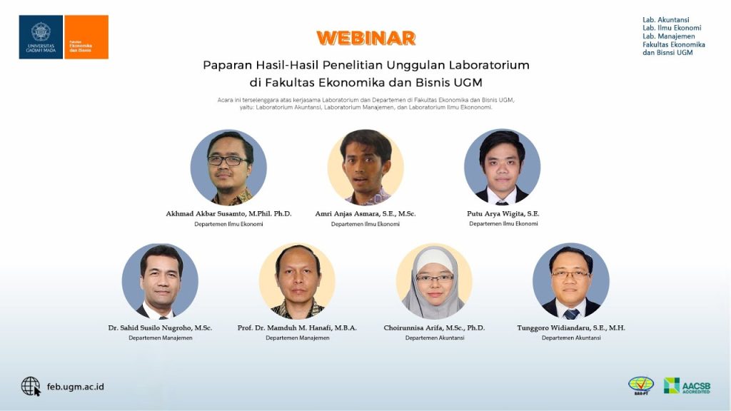 Paparan Hasil Penelitian Unggulan Laboratorium 2020