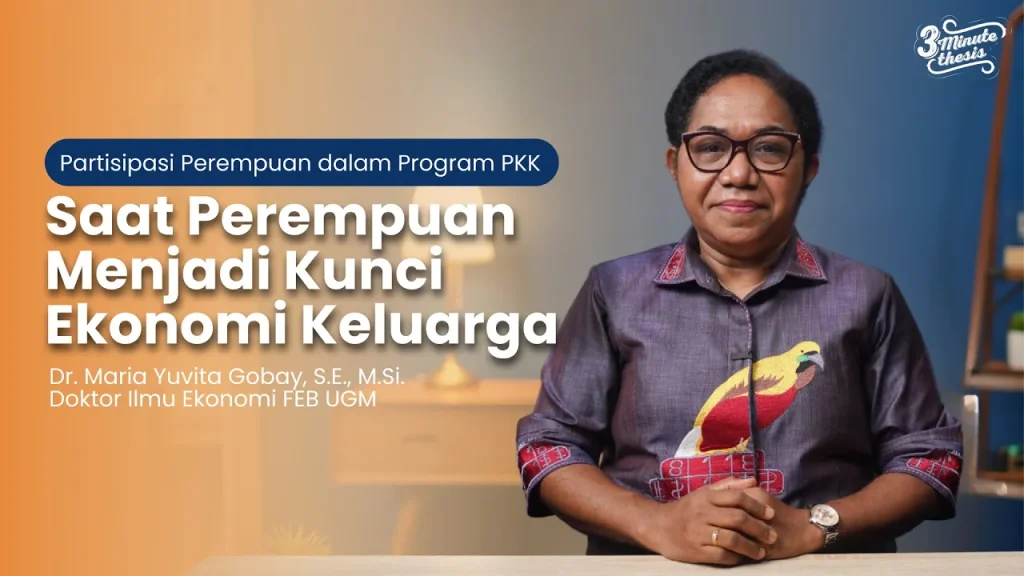 3 Minute Thesis: Partisipasi Perempuan dalam Program PKK