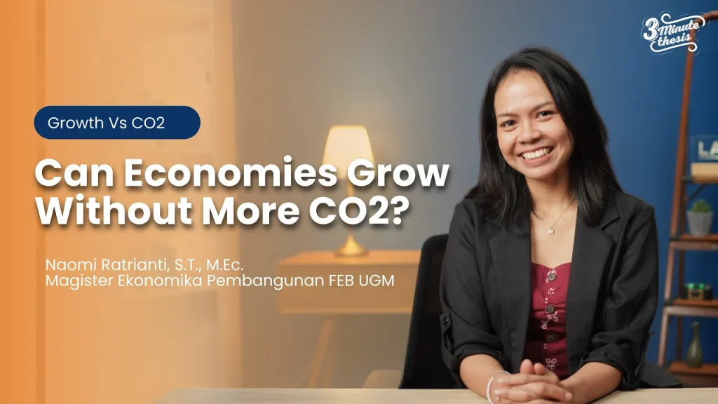 3 Minutes Thesis: Growth Vs CO2