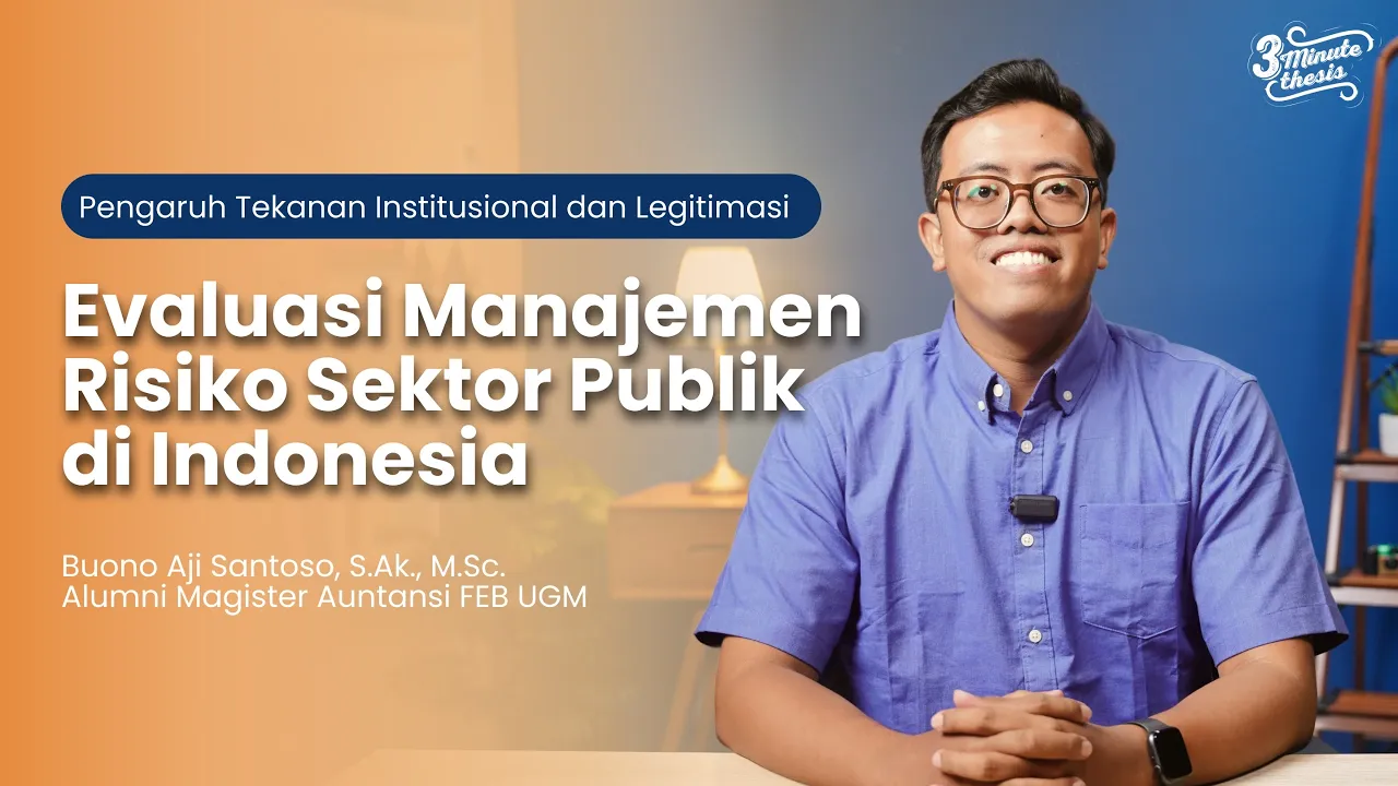 3 Minutre Thesis: Evauasi Manajemen Risiko Sektor Publik